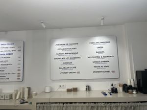   at CAJÚ Gelato in Barcelona