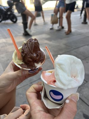   at CAJÚ Gelato in Barcelona