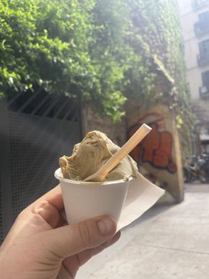   at CAJÚ Gelato in Barcelona