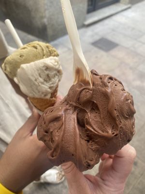   at CAJÚ Gelato in Barcelona