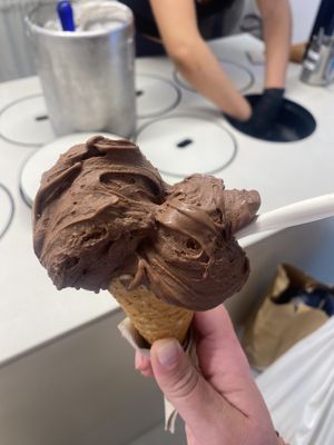   at CAJÚ Gelato in Barcelona
