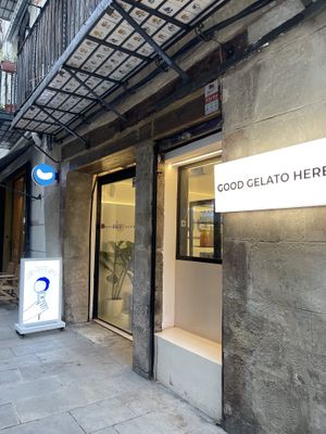   at CAJÚ Gelato in Barcelona