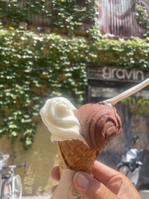   at CAJÚ Gelato in Barcelona