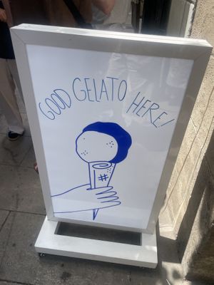   at CAJÚ Gelato in Barcelona
