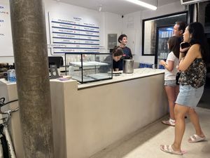   at CAJÚ Gelato in Barcelona