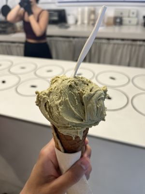   at CAJÚ Gelato in Barcelona