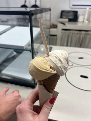   at CAJÚ Gelato in Barcelona