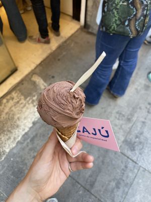   at CAJÚ Gelato in Barcelona