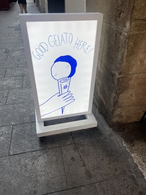   at CAJÚ Gelato in Barcelona