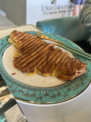 Croissant au fromage (cheese croissant)  at Unicorniverse Bakery & Cafe in Round Rock