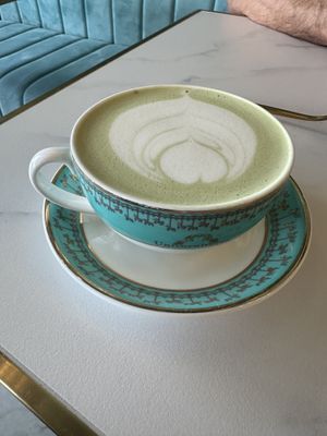 Matcha latte   at Unicorniverse Bakery & Cafe in Round Rock