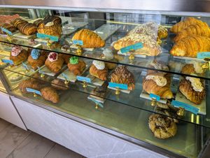 Big croissants. at Unicorniverse Bakery & Cafe in Round Rock