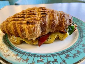 Italian Fromage Sandwich   at Unicorniverse Bakery & Cafe in Round Rock