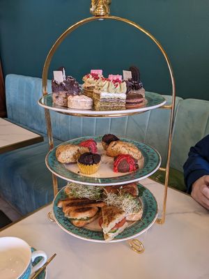 Afternoon tea service for two at Unicorniverse Bakery & Cafe in Round Rock