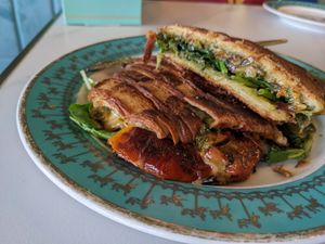 Italian fromage sandwich at Unicorniverse Bakery & Cafe in Round Rock