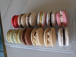 A blessing of Macarons! at Unicorniverse Bakery & Cafe in Round Rock