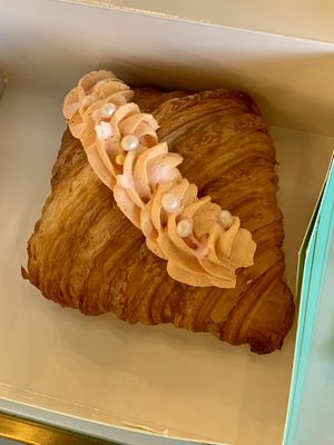 Strawberry croissant   at Unicorniverse Bakery & Cafe in Round Rock