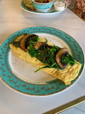 Vegetable omelette   at Unicorniverse Bakery & Cafe in Round Rock