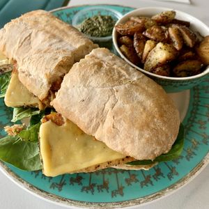 Blackened Tofu Sandwich   at Unicorniverse Bakery & Cafe in Round Rock