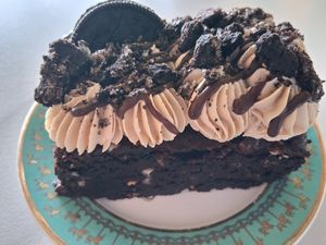 Oreo-Peanut Butter Brownie at Unicorniverse Bakery & Cafe in Round Rock