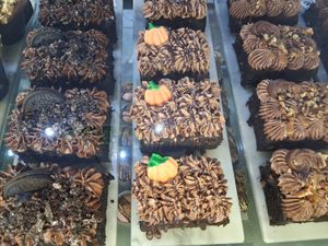 Gluten-free Brownie selection at Unicorniverse Bakery & Cafe in Round Rock