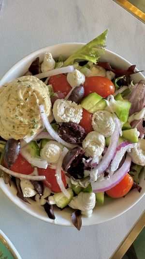 Med Salad Small  at Unicorniverse Bakery & Cafe in Round Rock