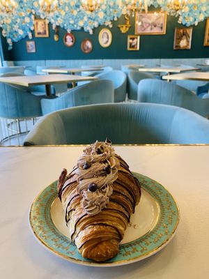 The Mocha Croissant was wonderful.   at Unicorniverse Bakery & Cafe in Round Rock