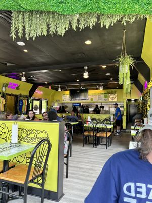 Cool vibe!  at Mike's Vegan Grill in Greensboro