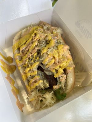 Mike’s Kielbasa   at Mike's Vegan Grill in Greensboro