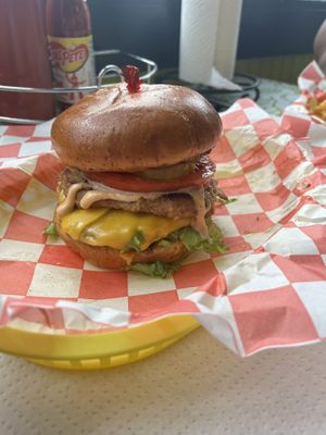 What The Cluck  at Mike's Vegan Grill in Greensboro