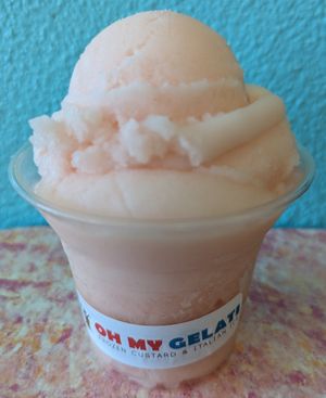 POG Italian ice at Oh My Gelati in Oregon City