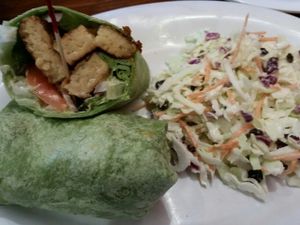 Bali bliss as a wrap at Veggie Grill - Westwood in West Los Angeles