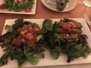 Tempeh tacos at Babette's in East Hampton