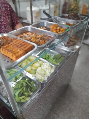 Com chay at Quán Chay 76 in Ho Chi Minh City