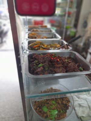 Com chay at Quán Chay 76 in Ho Chi Minh City