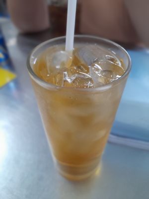 Iced tea at Quán Chay 76 in Ho Chi Minh City