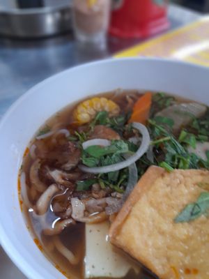 Soup at Quán Chay 76 in Ho Chi Minh City