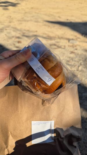 Salt bread at Letter of Light - Bichui Anbu - 빛의 안부  in Jeonju