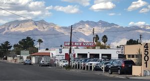 Looking North on Belvedere. Zayna is on East side past Gibbs Auto Service. at Zayna Mediterranean in Tucson