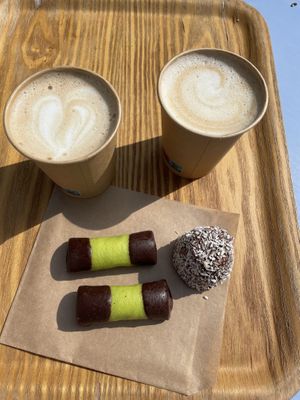 Coffee with sweets Sandhamn Vegan way  at Ankaret in Sandhamn