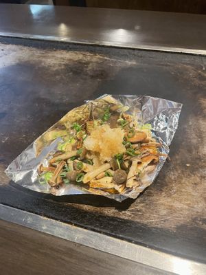 Mushrooms  at Shogetsu Kawaramachi - 将月河原町店 in Kyoto