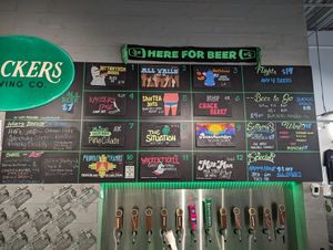 Almost all of our beers are vegan minus our porter/stout.  at Slackers Brewing Co in Austin