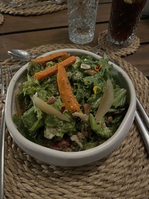Harvest Pesto Salad   at Nicole's Greenhouse in Hurghada