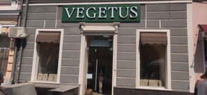 outside at Vegetus in Odessa