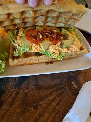 Wafel at Texas Coffee House Mons in Mons