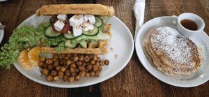 Vegan brunch at Texas Coffee House Mons in Mons