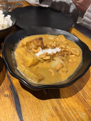 Tofu Massaman curry  at Baanrai Thai Cafe and Restaurant in Wetherby