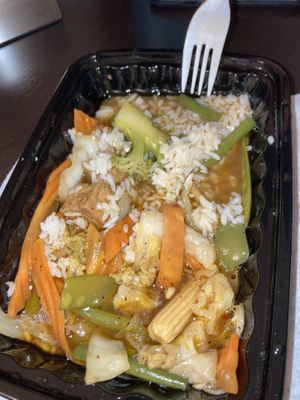 Stir fry veg  at Chaang Thai in Morgantown