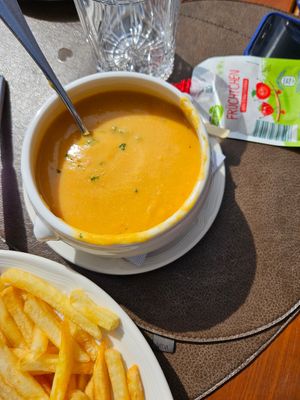 Lentil soup at Restaurant Müller in Schwangau
