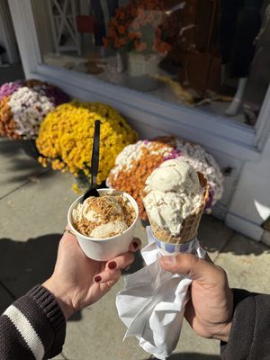   at Woodstock Scoops in Woodstock